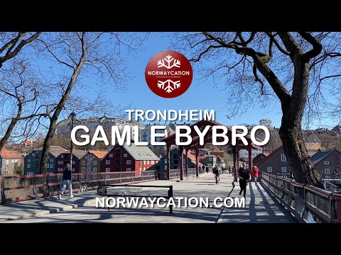 Gamle Bybro, the old city bridge in Trondheim | @norwaycation