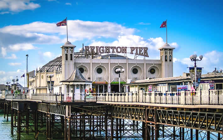 Brighton: Die lebendige Küstenstadt