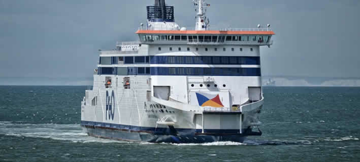 Mit der Fähre nach England